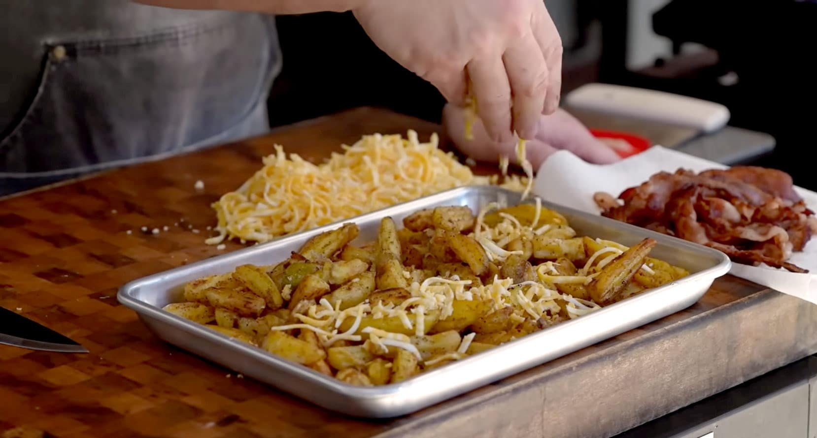 Make your Loaded Breakfast Fries your own with any number of toppings